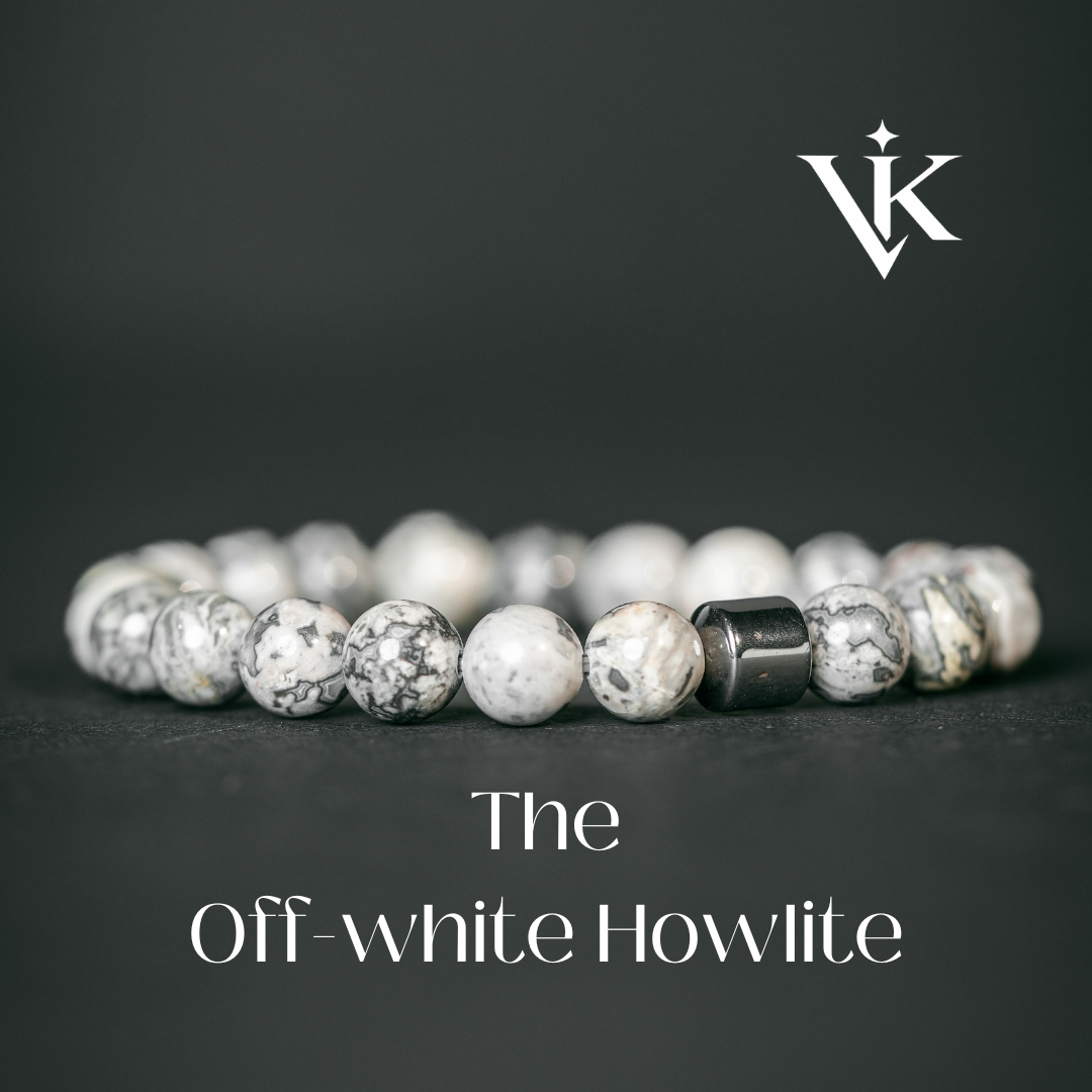 The Off white Howlite