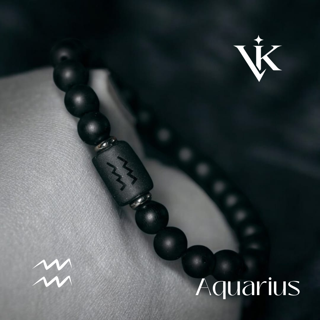 Zodiac Onyx Bracelet